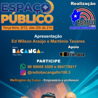 podcast Espaço Público