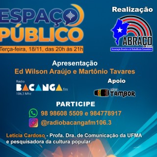 ESPAÇO PÚBLICO APRESENTAÇÃO LUIS AUGUSTO